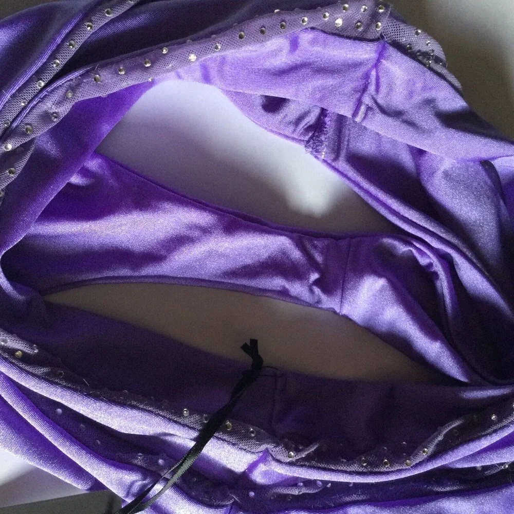 Lovers & Friends Magical Dreams Bikini Bottom Swimwear Womens Purple Medium NWT - Picture 6 of 9
